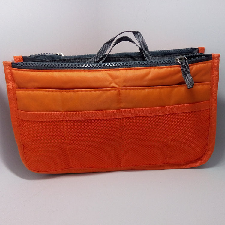 Sac de maquillage Rongbei à double fermeture éclair