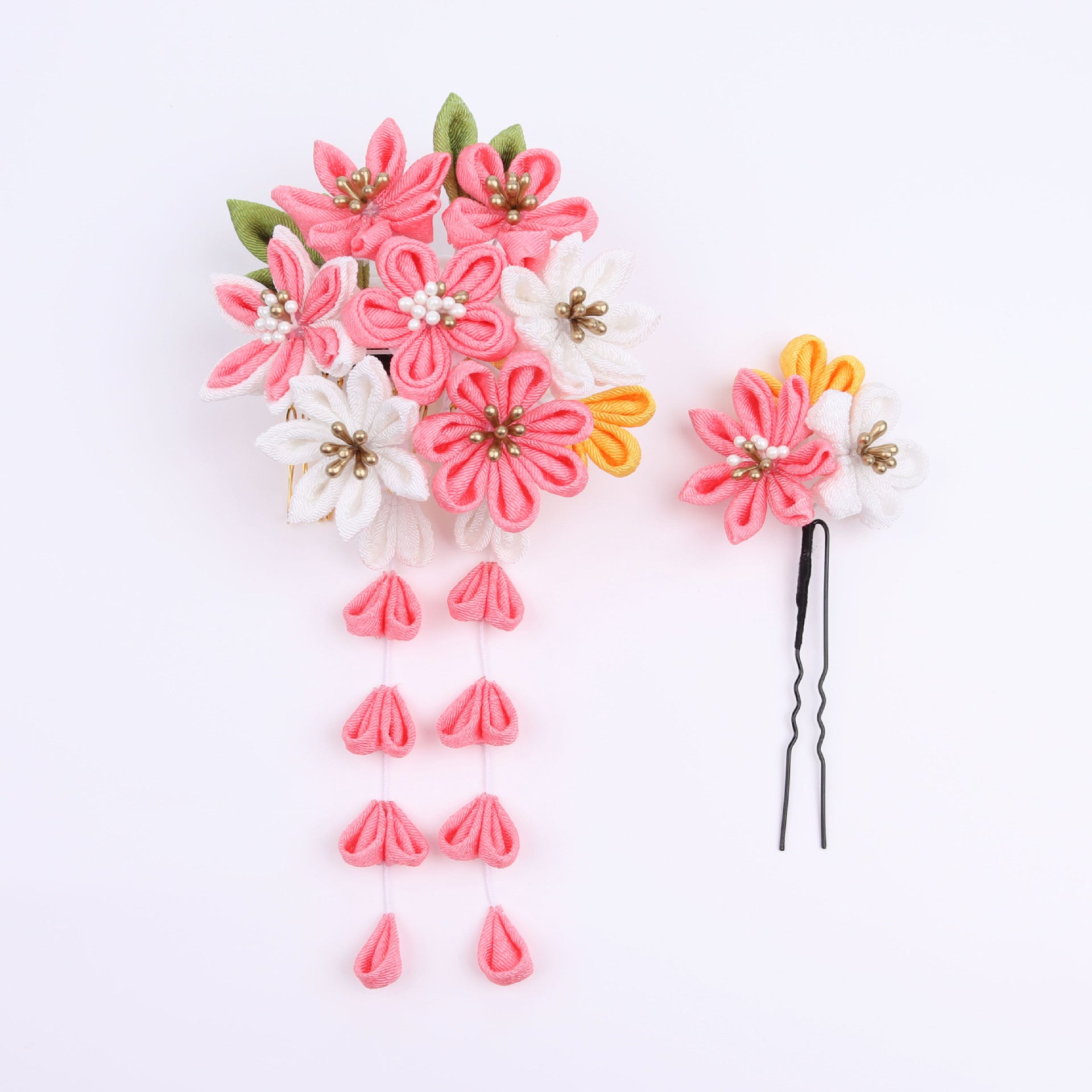 Peigne pour cheveux de style japonais Kimono Vintage