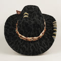 Chapeau Western Cowboy imprimé Leopard