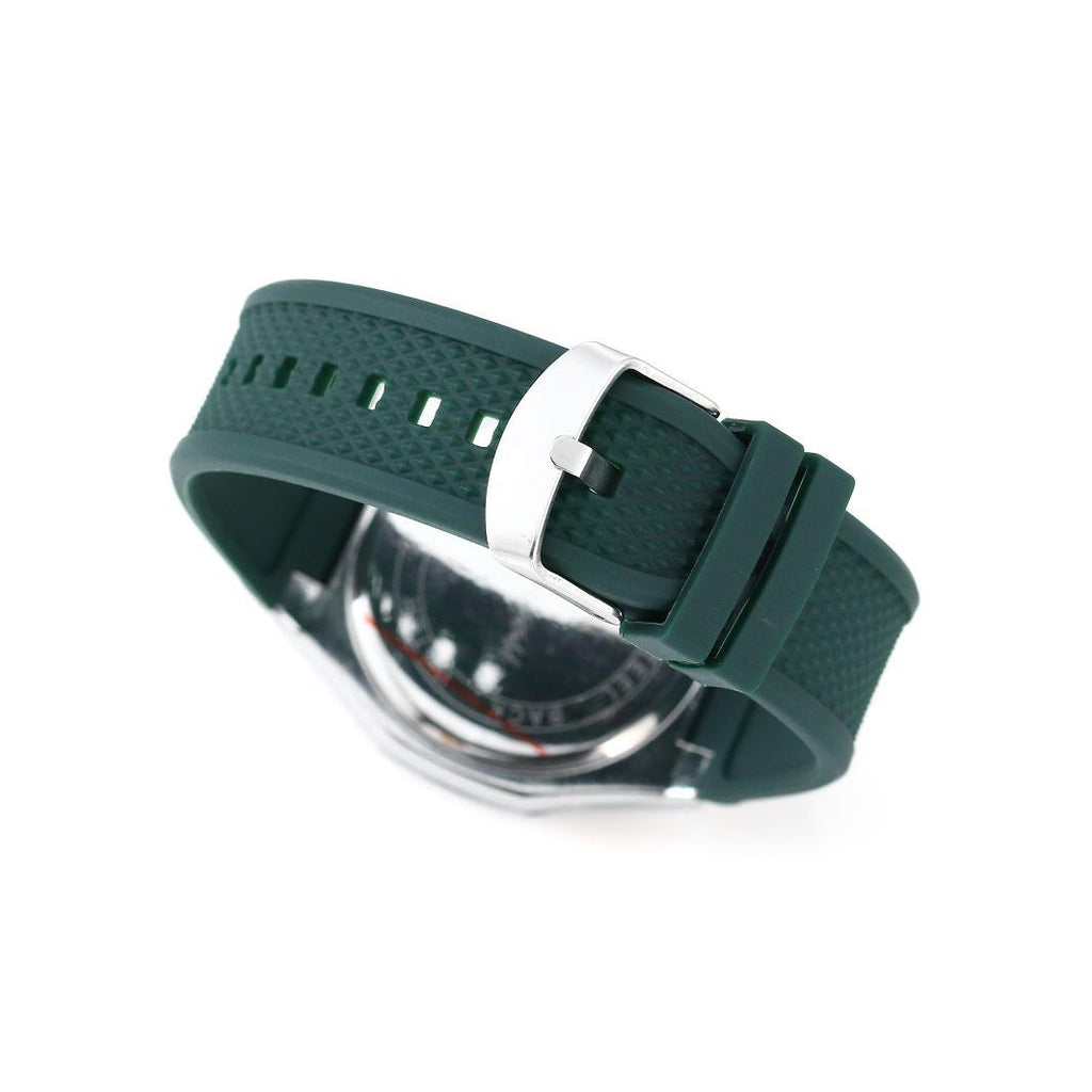 Danfu Silicone Strap Montres pour Homme Calendrier Simple Mode Quartz Montres pour Homme