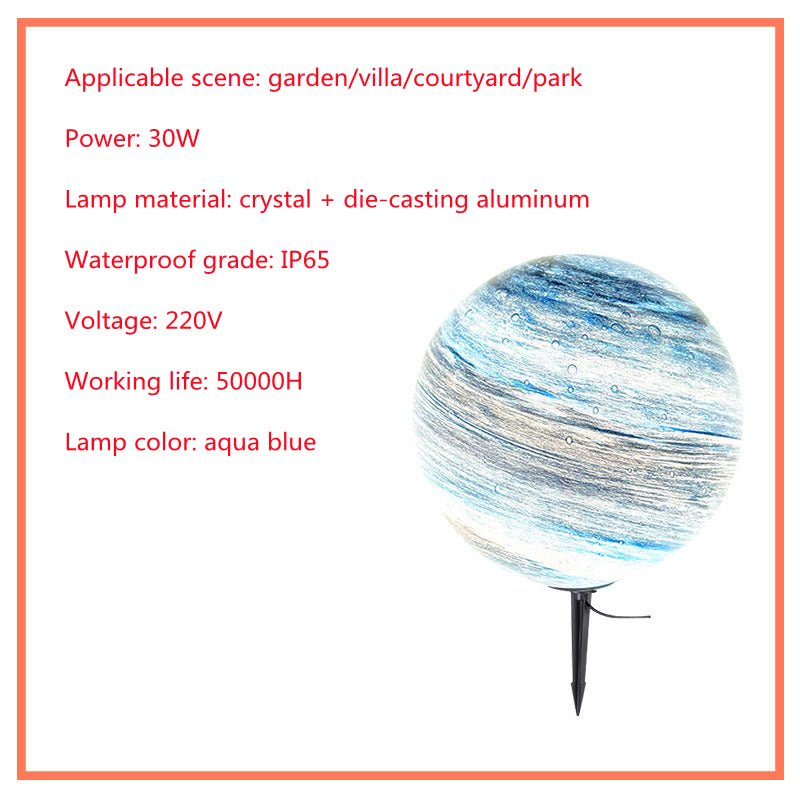 Solar pelouse extérieur étanche Villa Garden Grass lampe de terre