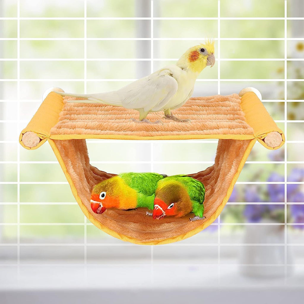 Parrot Pet hamster nid chaud Hammock amovible et lavable hamock fenêtre sill multi-colo