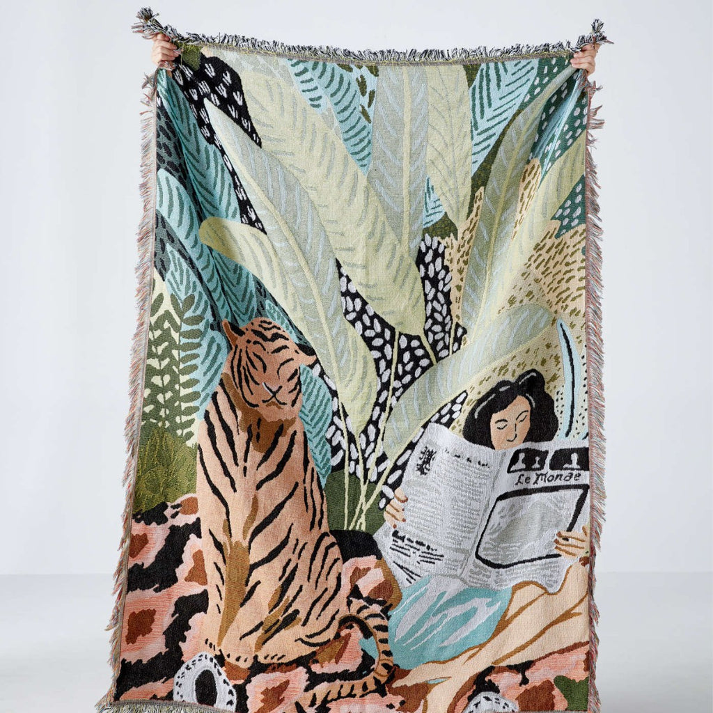 Artist Tapestry Creative Canapé Blanket Personnalisé lancer décoratif