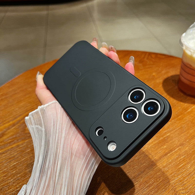 Cas de téléphone liquide magnétique