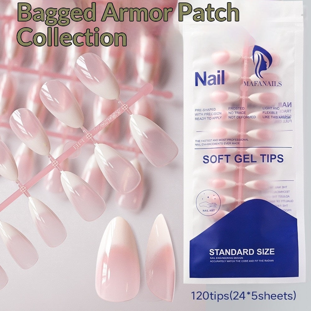 Sac de 120 pièces de conseils amovibles pour les ongles