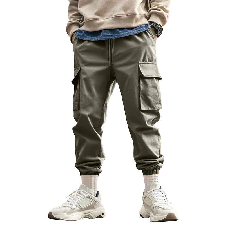 Cross border Amazon Autumn American Style Outdoor Multi-Pocket Hommes Loose Trendy Casual S