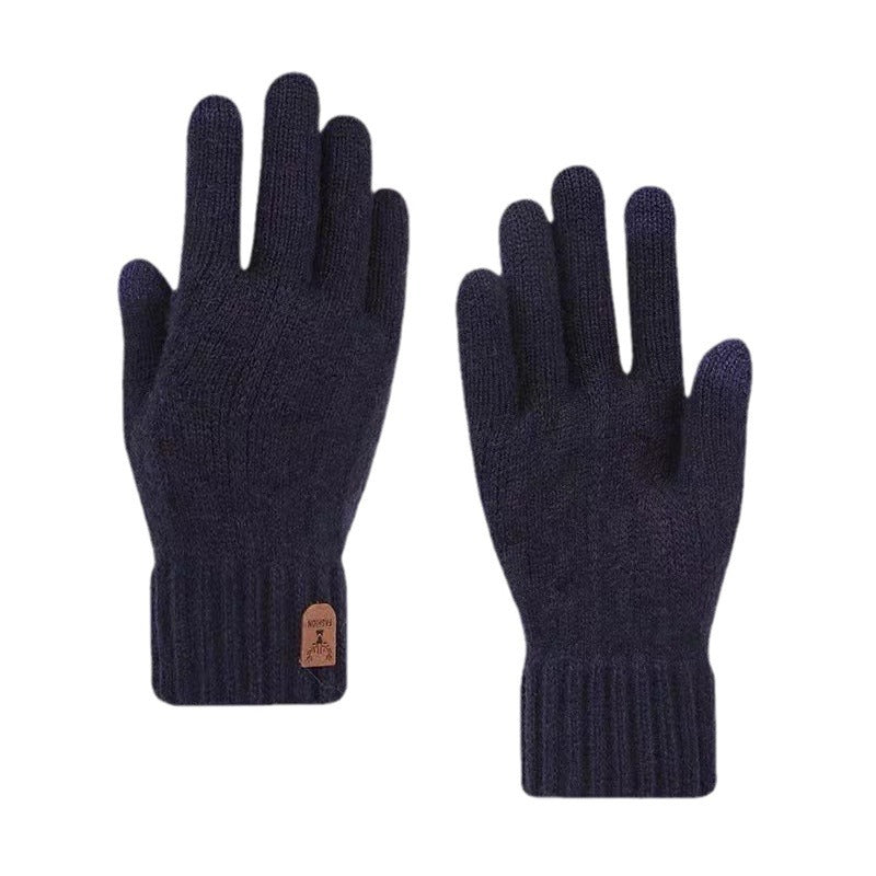 Conduite et équitation Gants tricotés Woolen à l'épreuve du froid