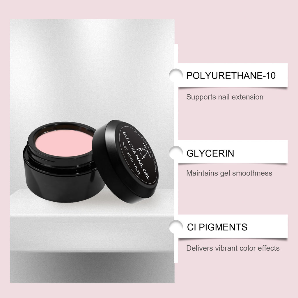 Gel d'extension de ongles antiadhésif