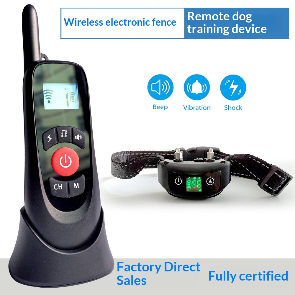Electronic Fence 2-en-1 Remote Dog Trainer avec son et vibration