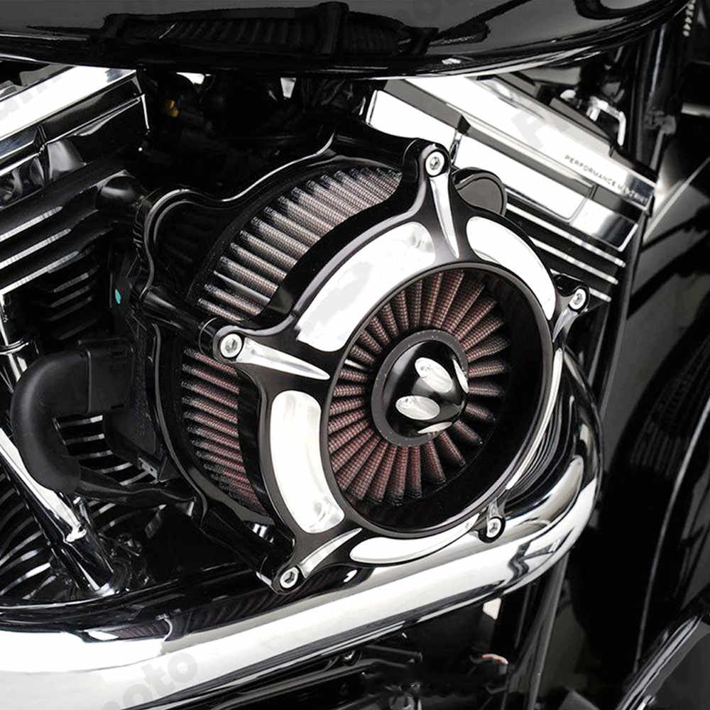 Accessoires de modification de moto Harley Grand filtre à air
