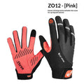 Gants de vélo SpringSummer à écran tactile Gants Full-Finger pour motos et Bic