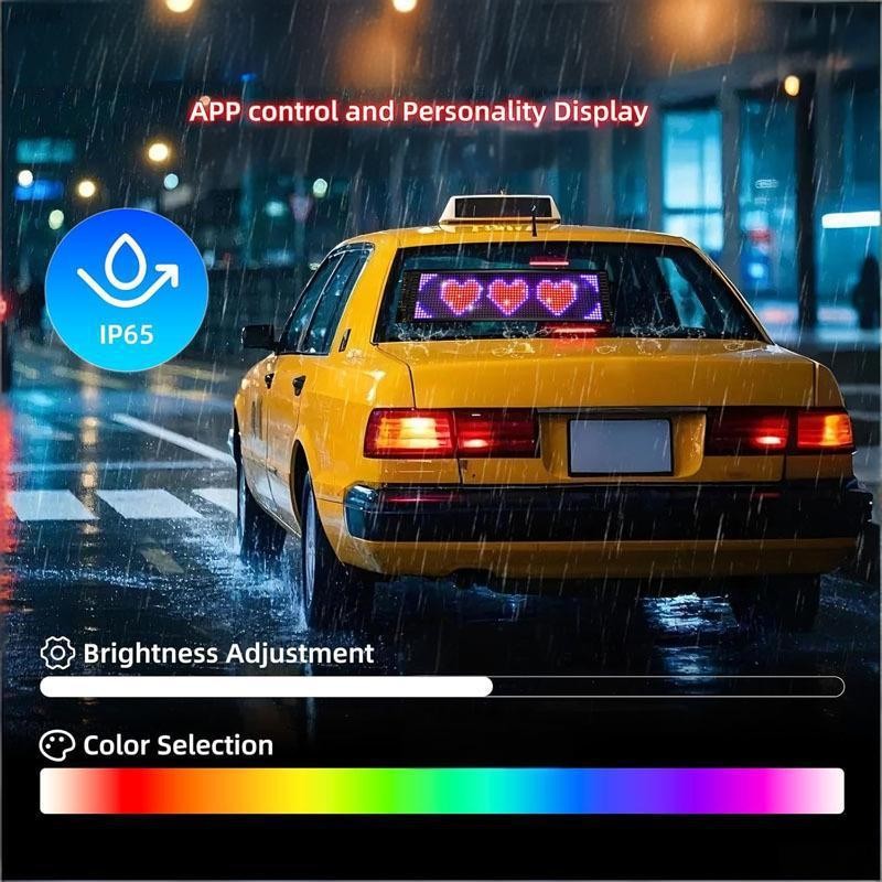 12x59CM Pour Camion-Specific Devil's Eye LED-Screen voiture lumière des yeux lampe dynamique