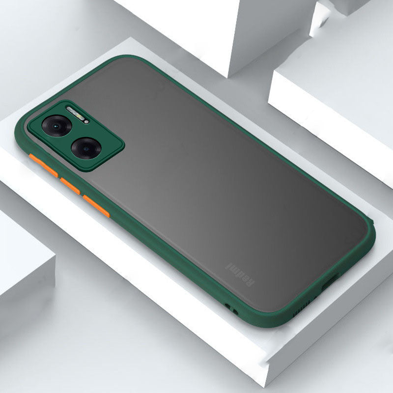 Boîtier de téléphone en couleur solide transparent