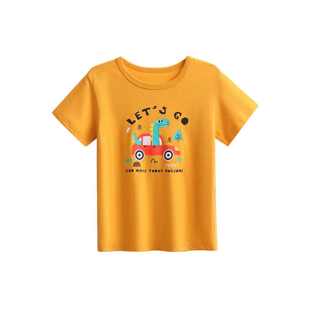 Pure coton demi manches Baby Western Style Top