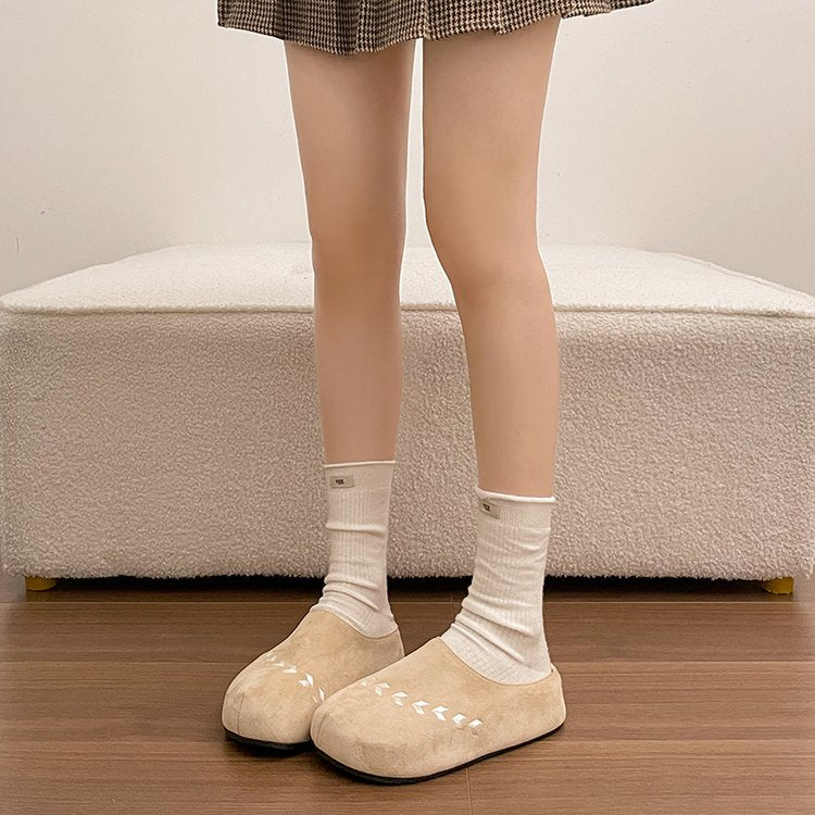 Hidden Wedge Outdoor Slippers Femmes