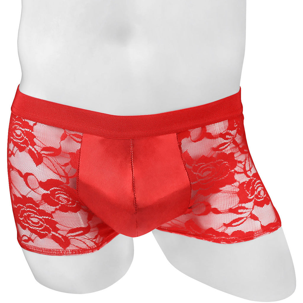 Boxer en cuir mince de taille moyenne