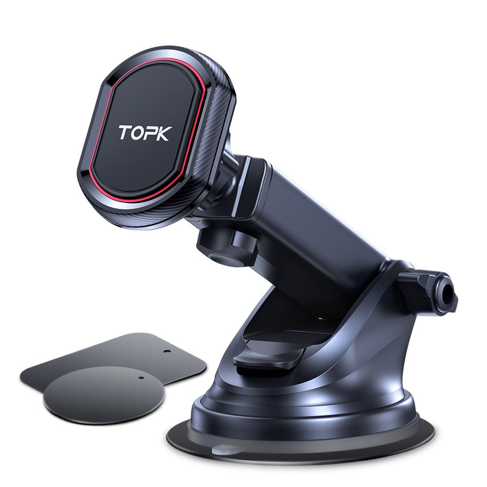 Support de téléphone portable universel pour la prise d'aspiration de voiture magnétique