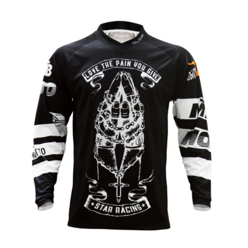 Remise de vitesse à manches longues VTT Cycling Jersey