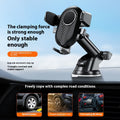 Car Auto Lock Level Up Extension Suction Type Phone Holder