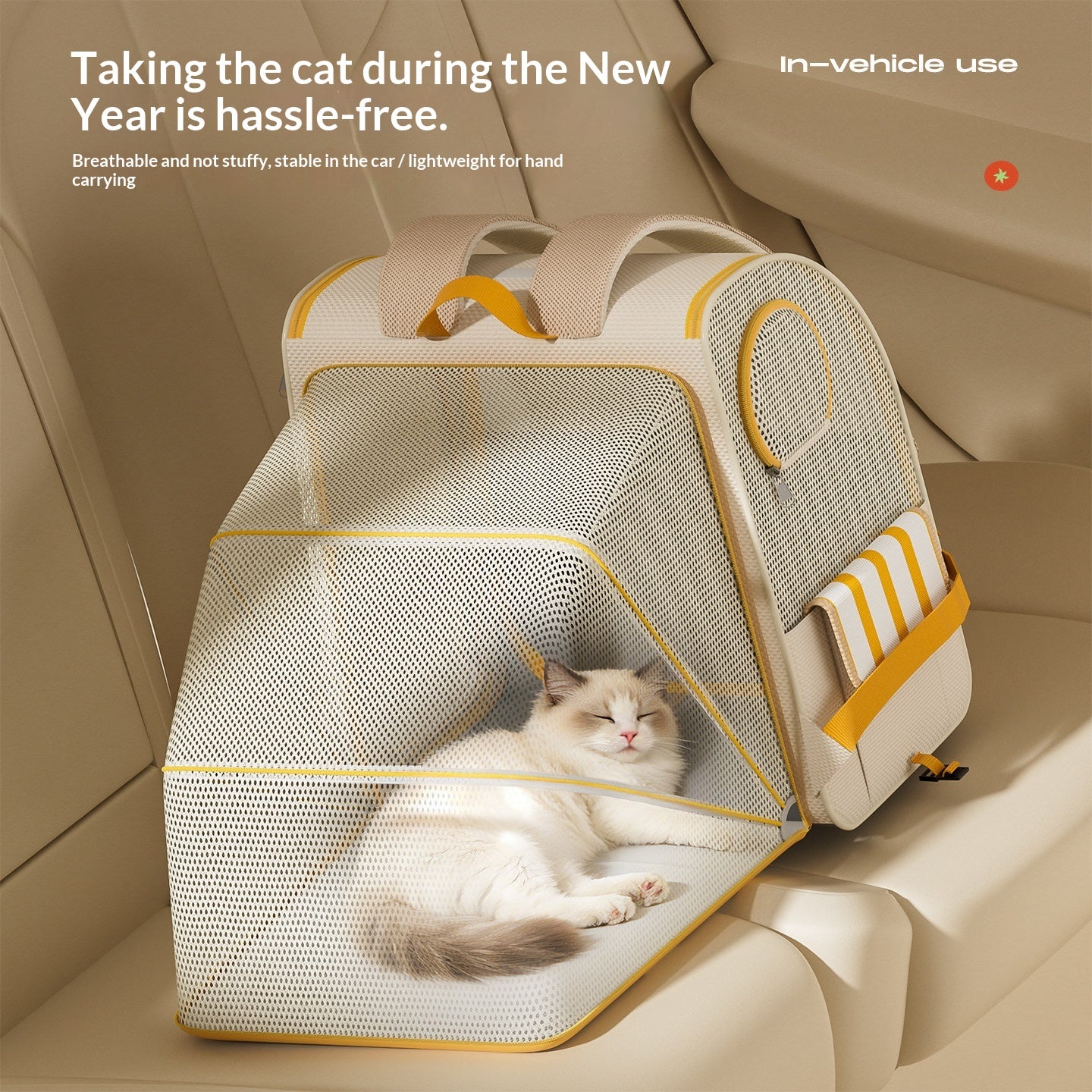 Sac à dos pour animaux de compagnie Portable extérieur Grande capacité