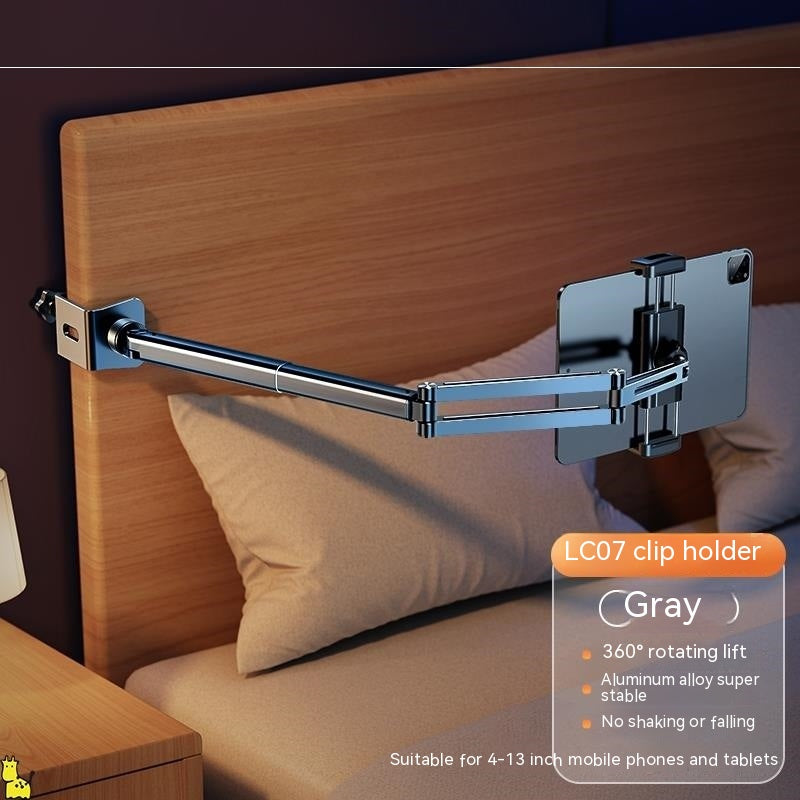 Cantilever mécanique Retractable Bedside Tablette de téléphone mobile Computer Stand