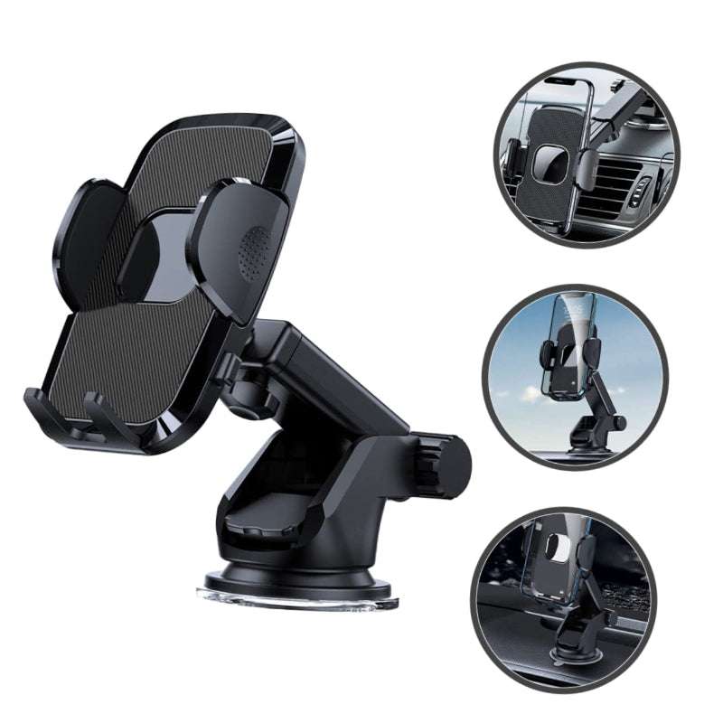 Support multifonctionnel de téléphone de voiture pare-brise Gravity Sucker Téléphones mobiles Stand pour IOS Et