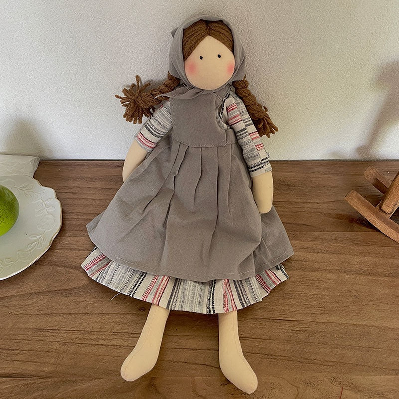 Robe de poupée de style coréen faite à la main mignon et doux pour les enfants