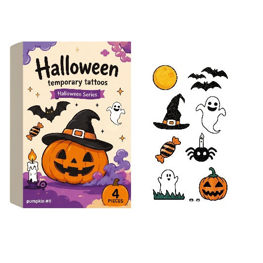 Stickers Tatouage Halloween