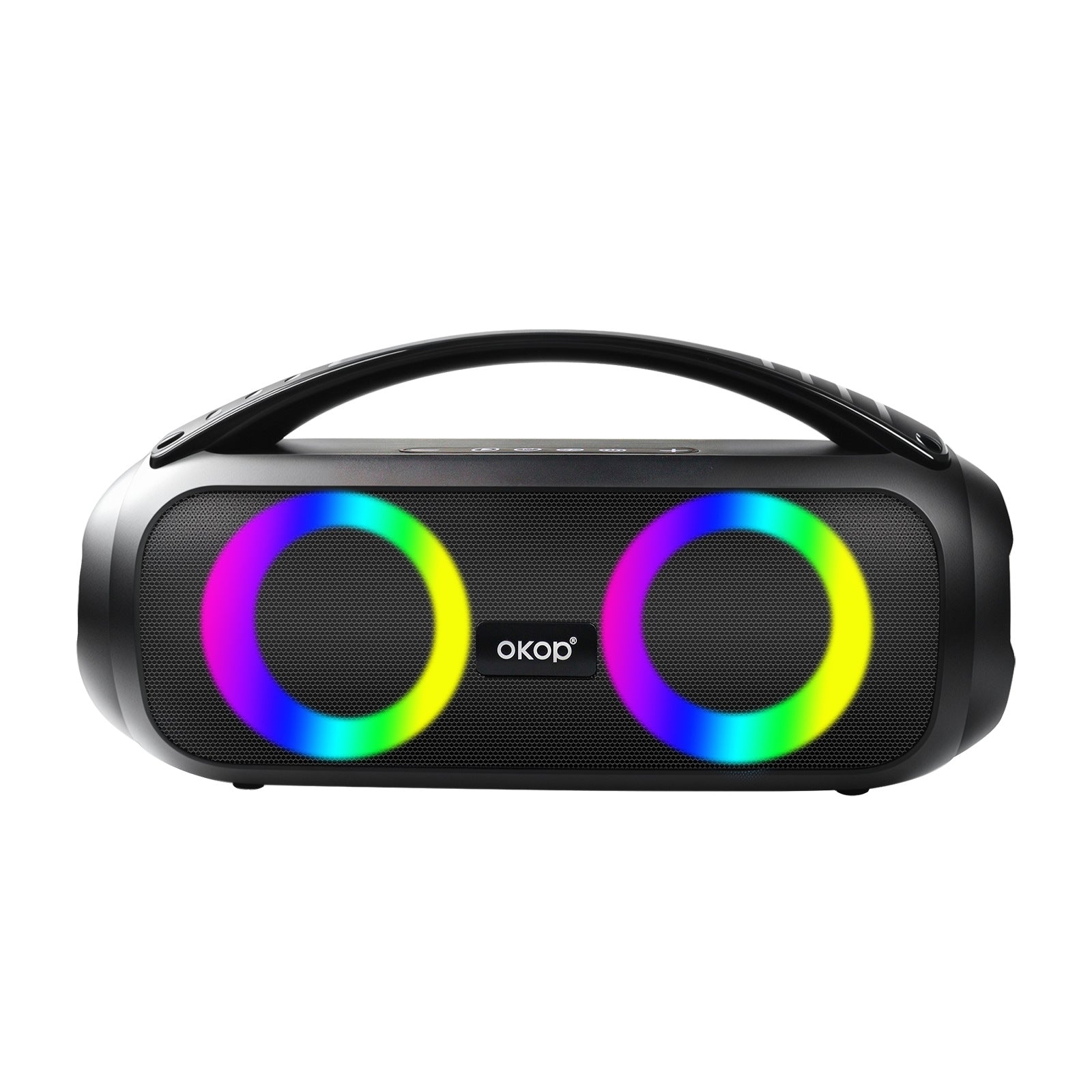 Haut-parleur Bluetooth KP-552 avec poignée portable 40W Subwoofer extérieur haute puissance parfait pour