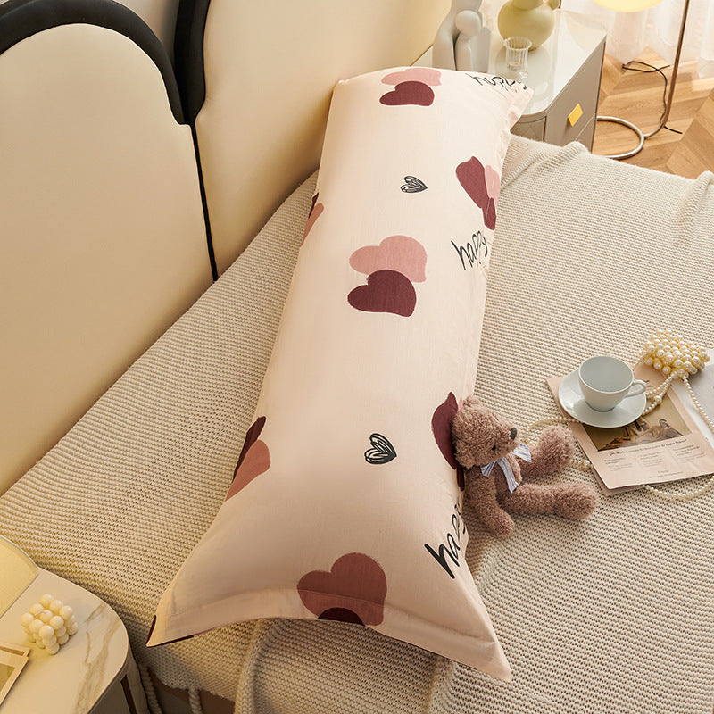 Caricature imprimé Pure Cotton Double Oreiller