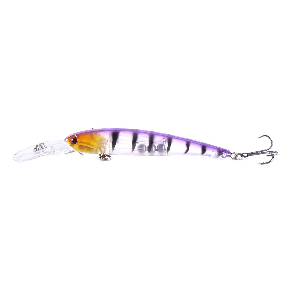 Slow Sinking Mino 12.5cm 11g Biomimetic Long Range Minnow Lure Bait