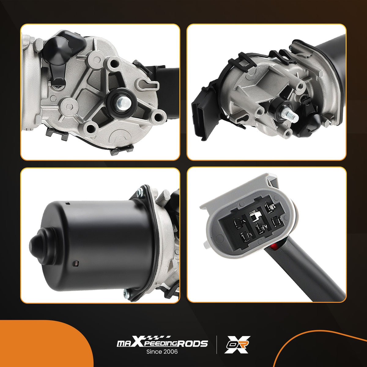 Moteur à pare-brise avant pour DACIA SANDERO 2013-22 288006475R 12V