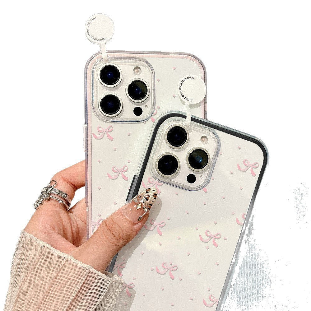 Bow plein écran pour 17Pro Max Mobile Phone Protection Case