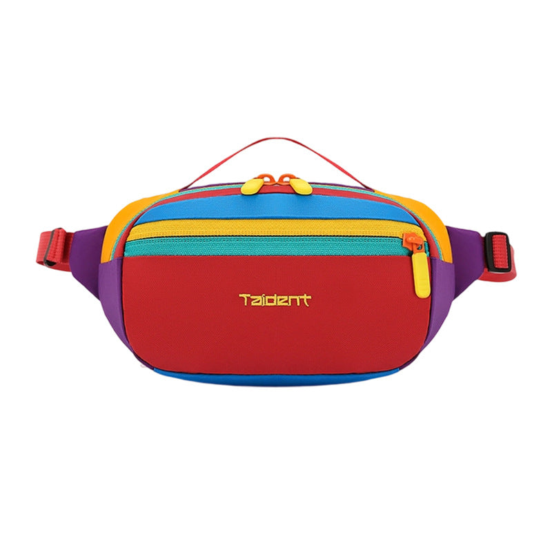 Sports de loisirs de plein air Sac à main à une épaule Sac à voile couleur Dopamine
