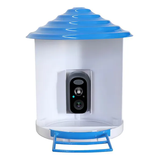 Smart Bird Feeder avec caméra solaire 1080P HD AI identifier PIR Motion Auto Capture V