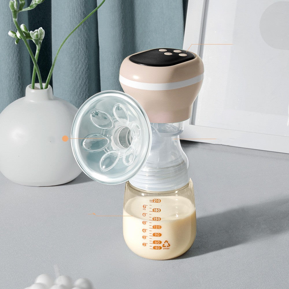Lait de pompe à sein électrique entièrement automatique Portable Mute All-in-one
