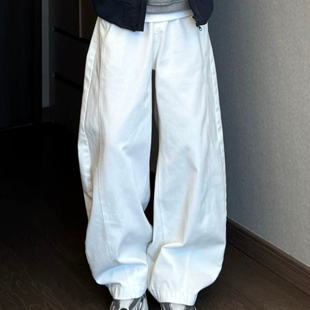 Jeans blancs pour hommes et femmes