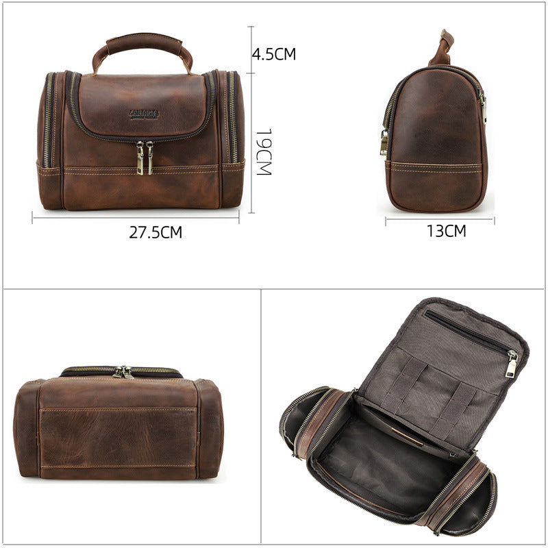 Cowhide Multi-Training Sac de poche portable
