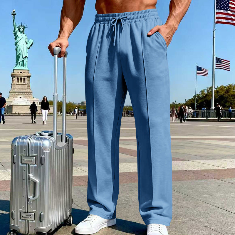 Pantalons en tricot casual pour hommes