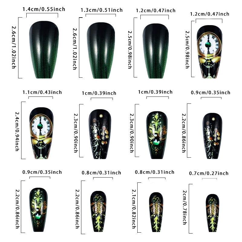 Retro Ins Style Remotable Conseil de faux ongles