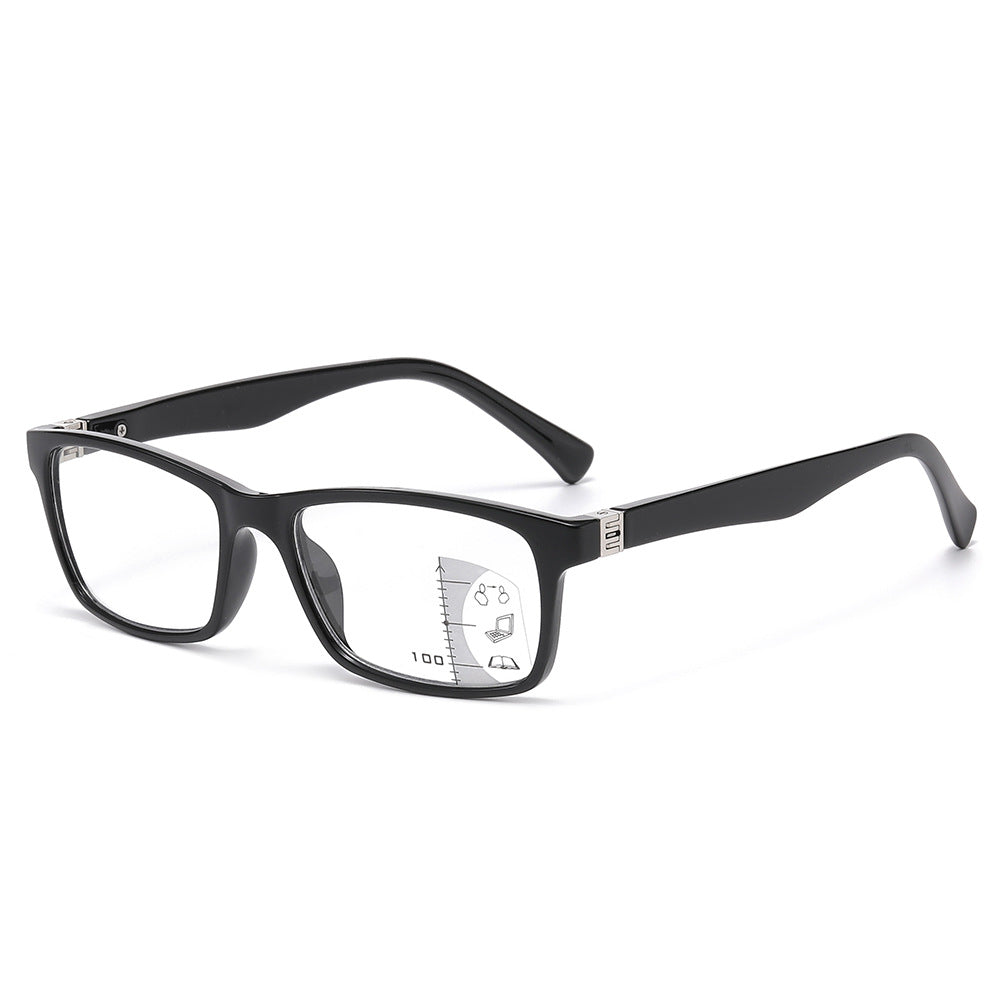 Verres de lecture de blocage multifocal bleu