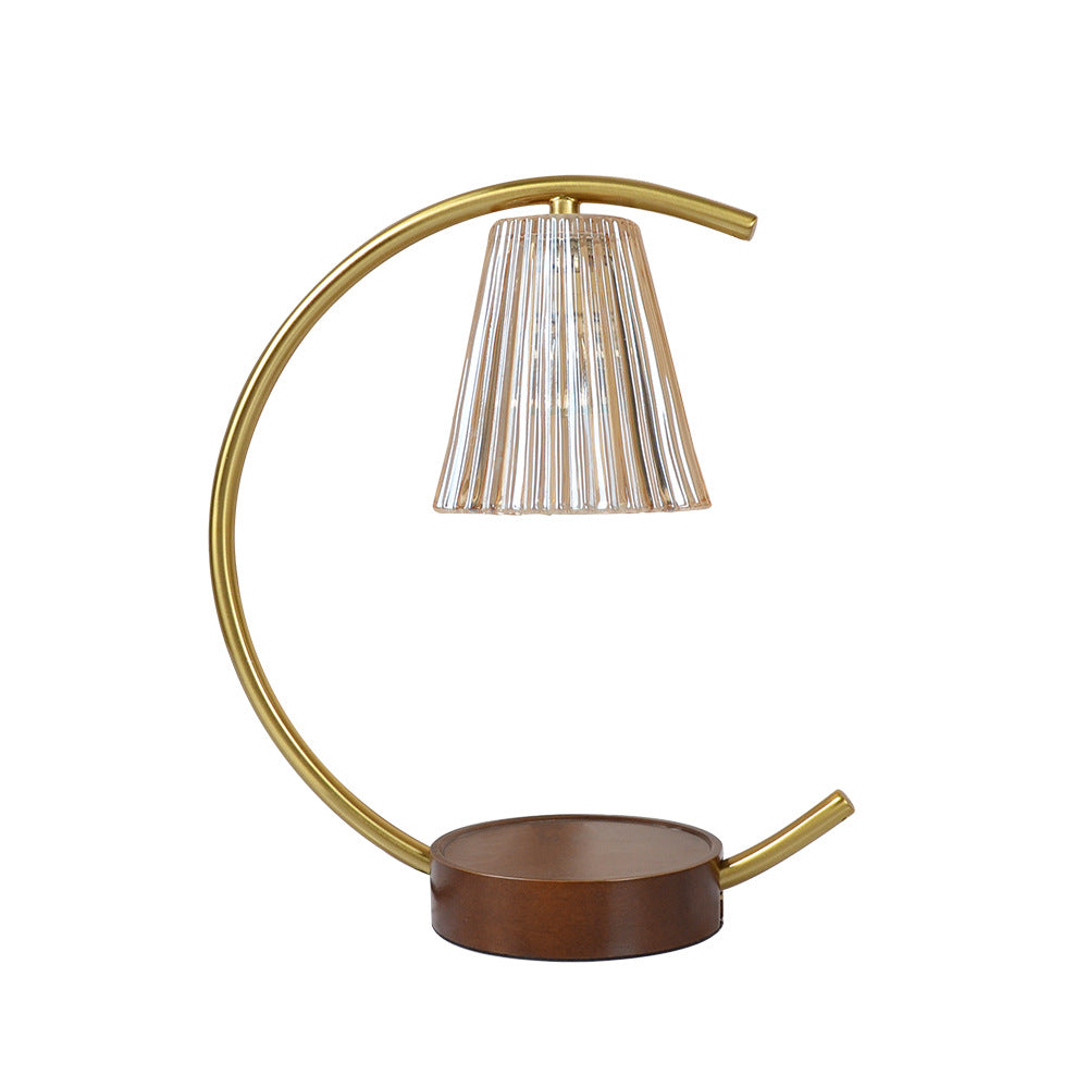 Lampe de fusion de cire de lit retro portable pour usage domestique
