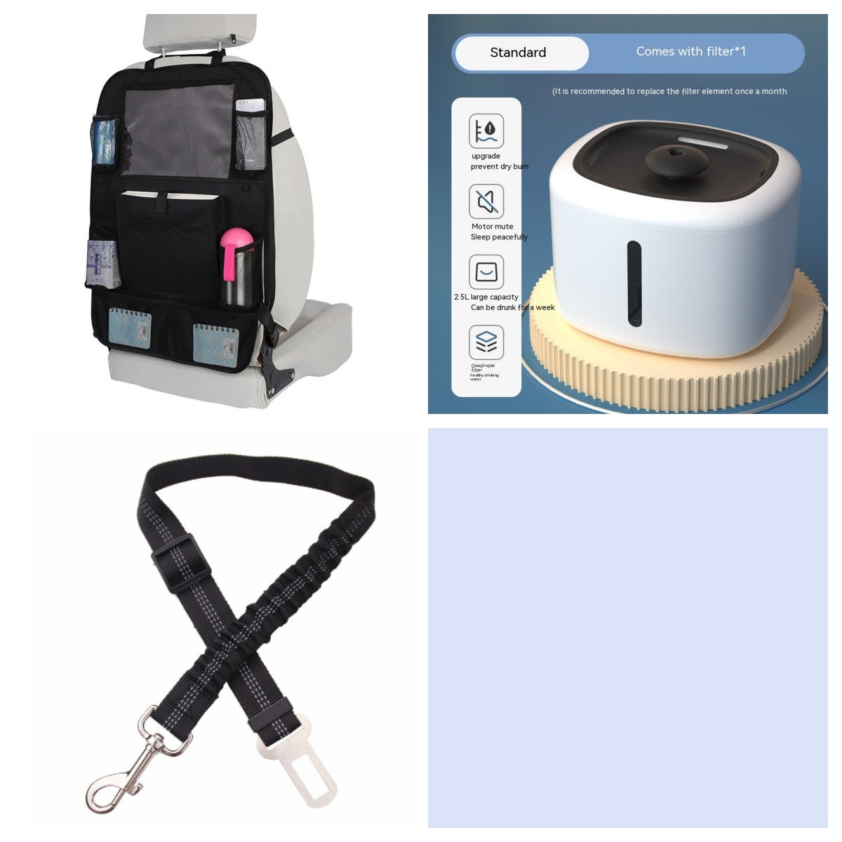 Distributeur d'eau intelligent pour animaux de compagnie Circulation automatique