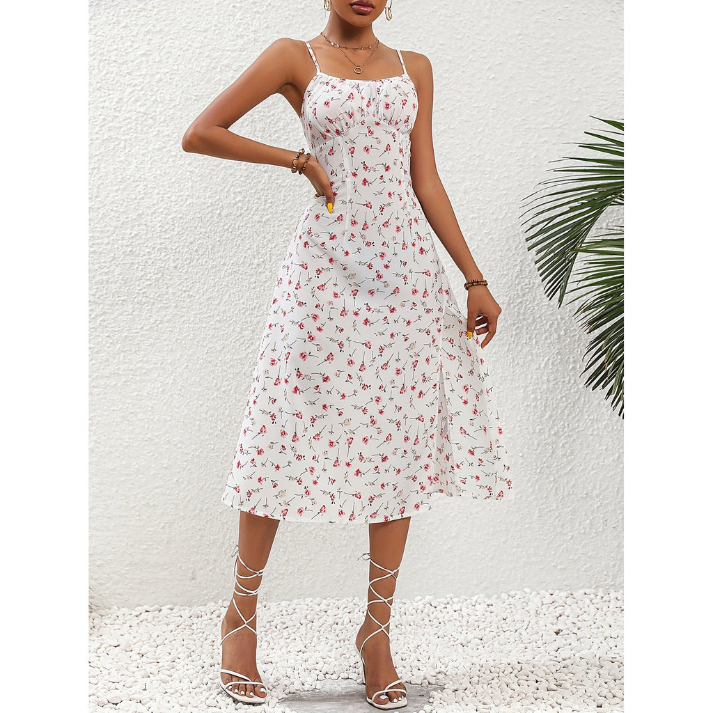 Robe tendance pour femmes Style d'été Commerce extérieur Européen et américain Amazon Sexy Spaghett