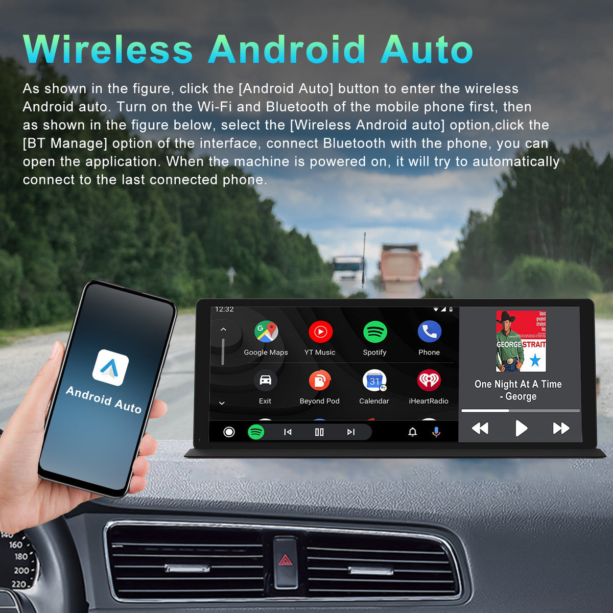 11.3-inch Large Screen Console Dashcam