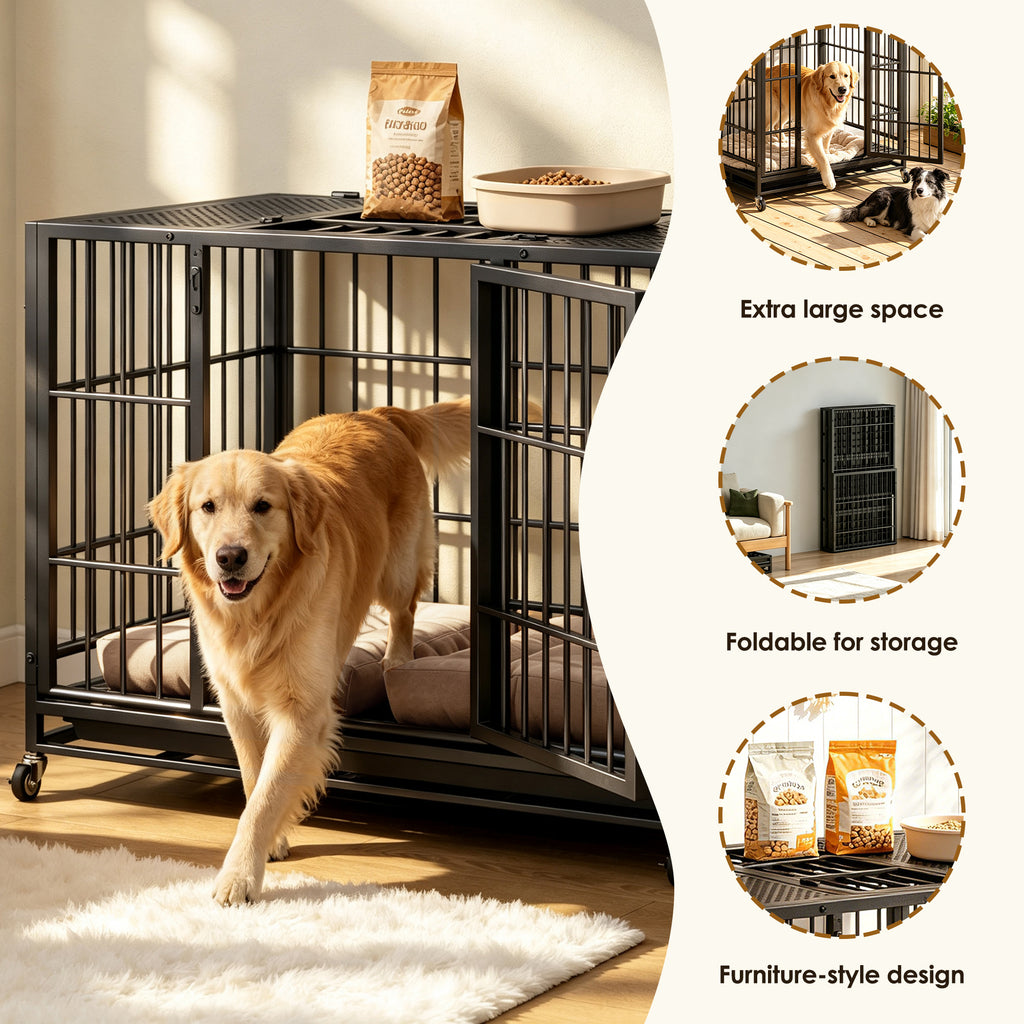 Crate de chiens lourds