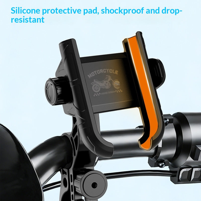 Support de moto et de téléphone