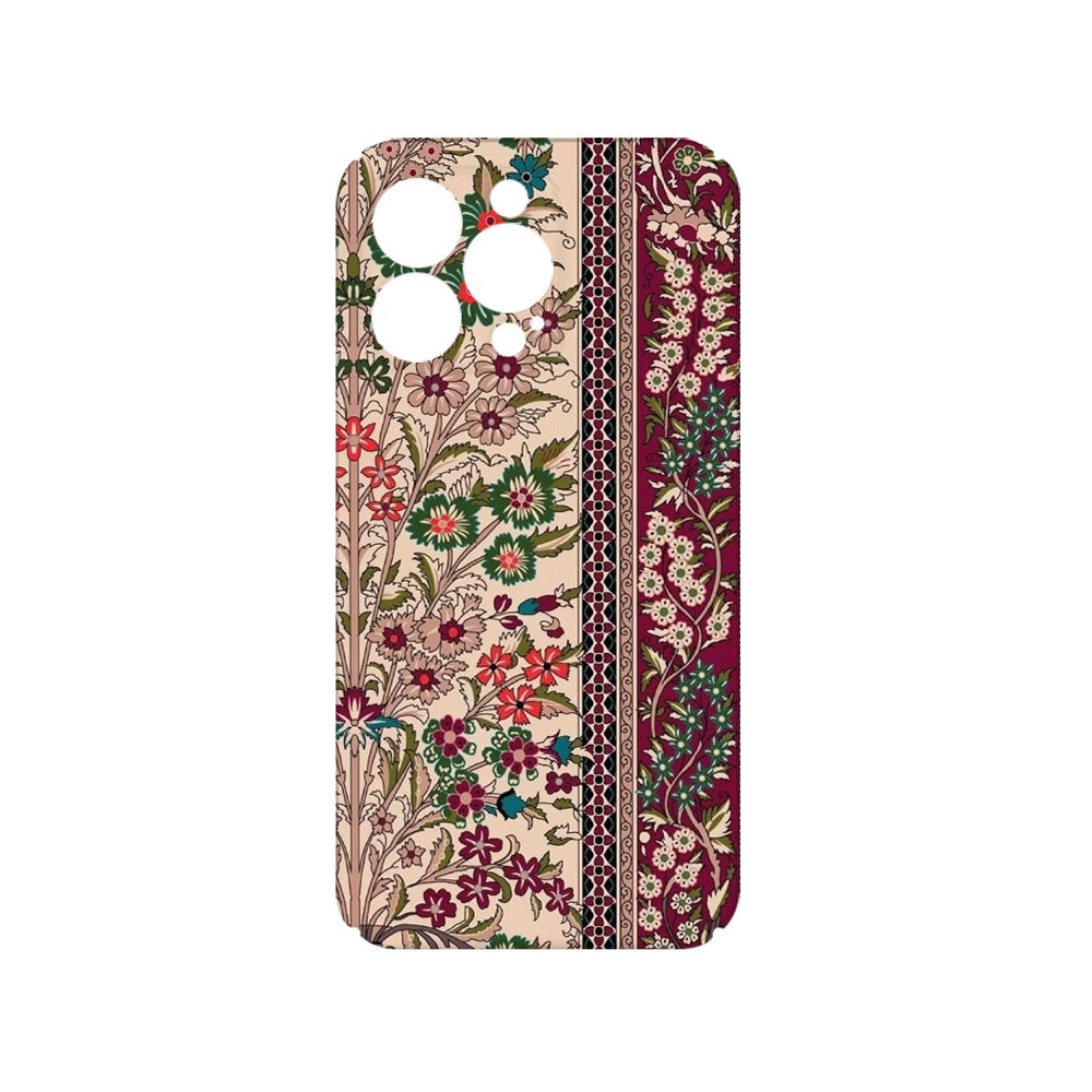 Cas avancé de téléphone plat de motif