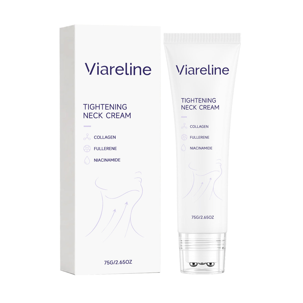 Compact neck cream
