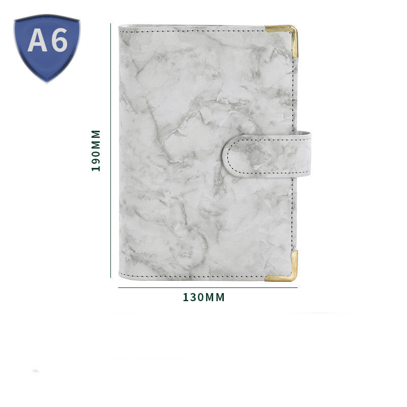 Carton amovible avec motif en marbre